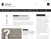 Tablet Screenshot of elliott.org